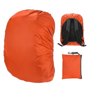 Unique Bargains Waterproof Backpack Rain Cover with A Carry Pouch for Hiking/Biking 1 Pc - 1 of 4
