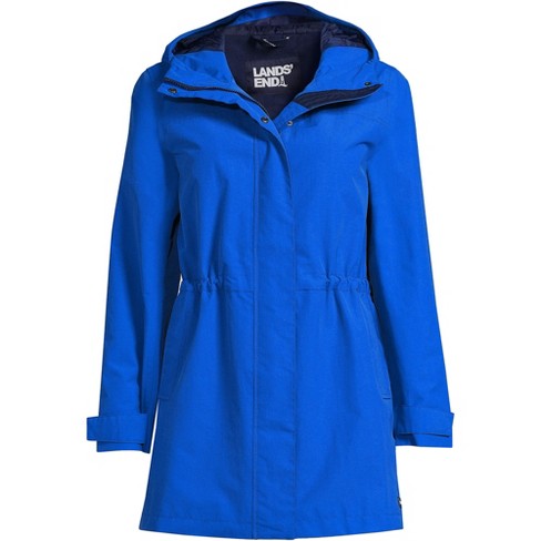 Royal blue rain coat online