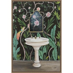 Amanti Art Botanical Bath I by Julia Purinton Canvas Wall Art Print Framed 16 x 23-in. - 1 of 4