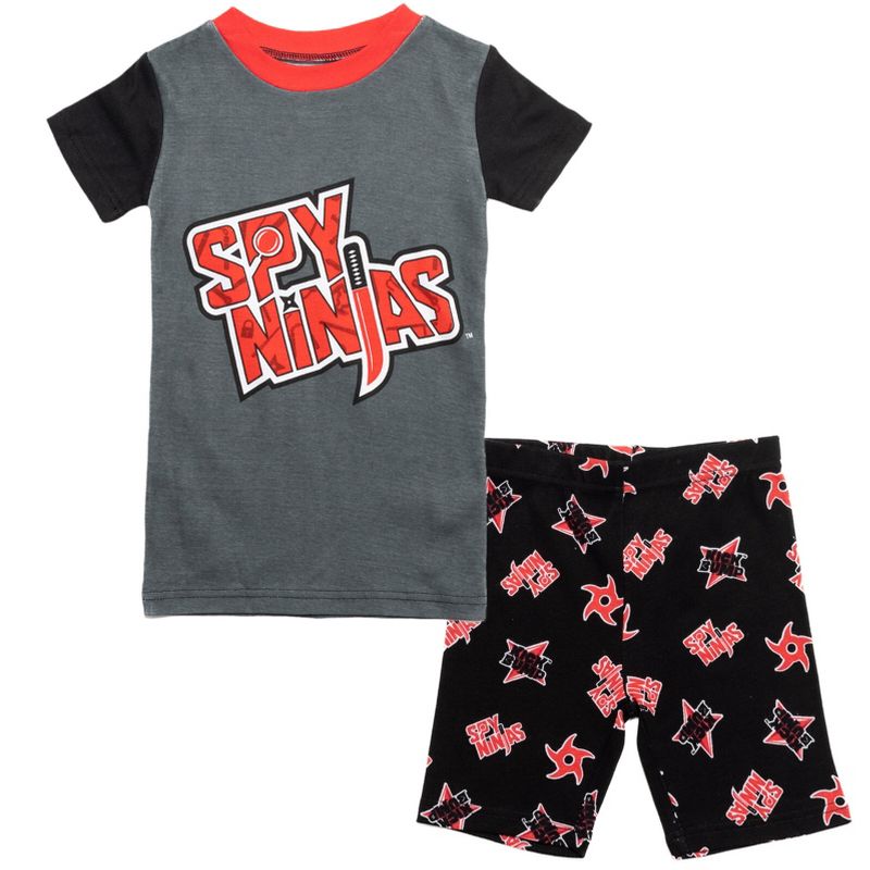 Spy Ninjas Pajama Shirt & Shorts Little Kid to Big Kid, 1 of 7