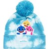 Baby Shark Boys Winter Hat - 2 Pack Pom Beanie & 3D Fin Hat - 4 of 4