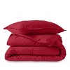 Cotton Flannel Duvet Cover & Sham Set by Bare Home - 2 of 4