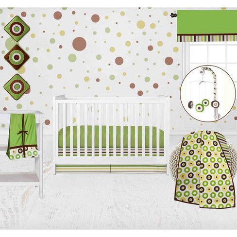 Beige crib outlet bedding