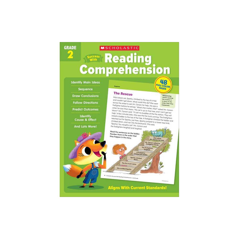 Scholastic Success with Reading Comprehension Grade 2 - by Scholastic Teaching Resources (Paperback)