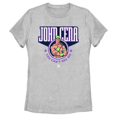 Women's Wwe John Cena Respect Earn It T-shirt : Target