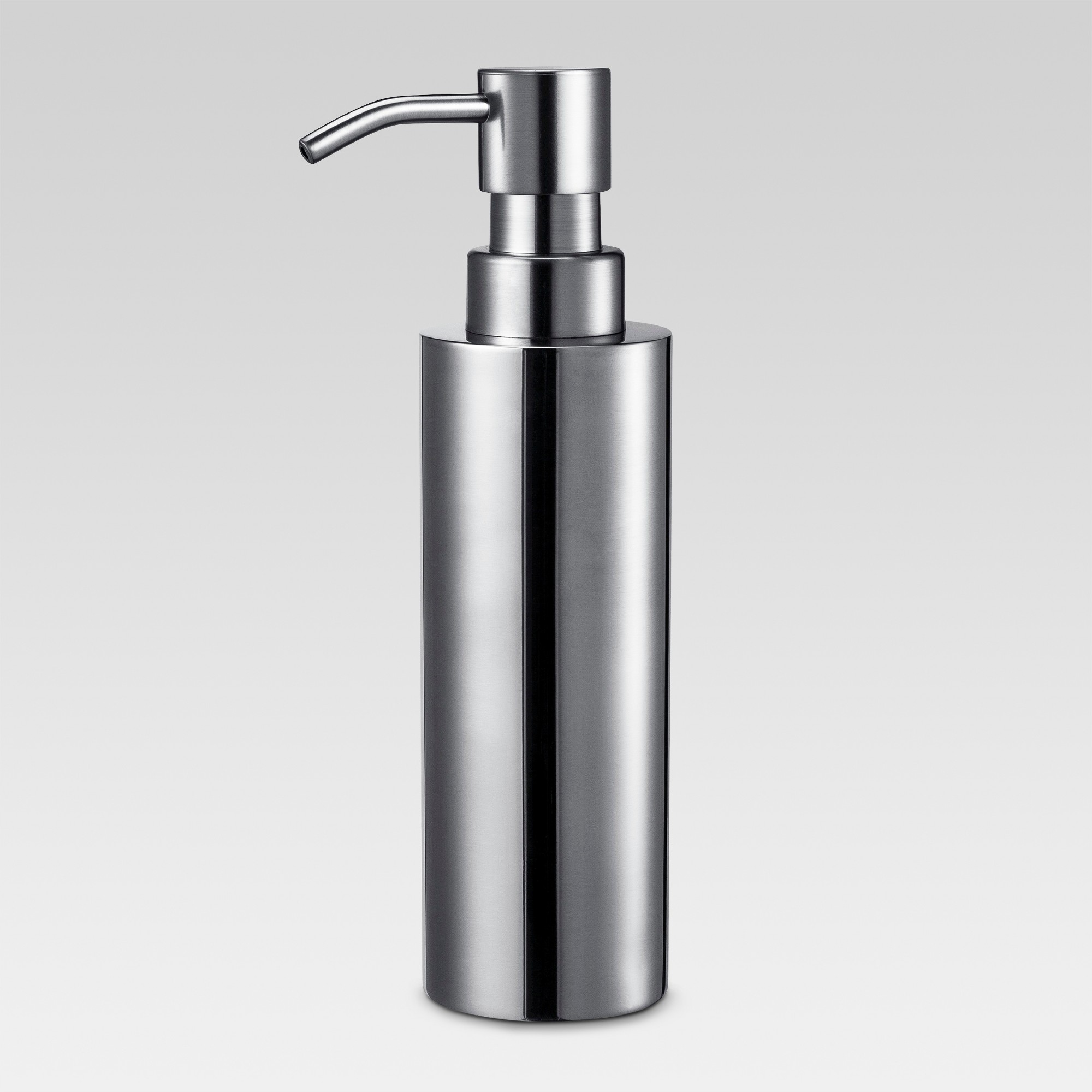 Brushed Stainless Steel Soap Dispenser - Threshold , Silver