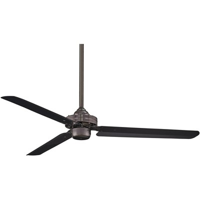 54" Minka Aire Steal Gun Metal Ceiling Fan with Wall Control