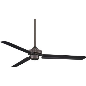 54" Minka Aire Steal Gun Metal Ceiling Fan with Wall Control - 1 of 4