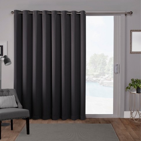 Set Of 2 Bensen 100% Blackout Grommet Top Curtain Panel - Exclusive Home :  Target