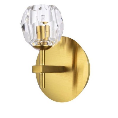 Elegant Lighting Eren 1 light Gold wall sconce