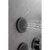 PAGED Full Body Shower System Rain Shower Head with Slide Bar, Bodysprays and Shower Arm for Bathroom, Restroom, Matte Black - 3 of 4