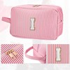 Unique Bargains Travel Personalized Make Up Bag Blue 1 Pc - 4 of 4