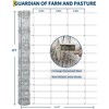 Farm Fence 6ft x 164ft or 6ft x 328ft Galvanized Wire Fencing, Zinc Coated Cattle Fences Used to Hog Goat Fencing for Yard Garden and Field - 2 of 4