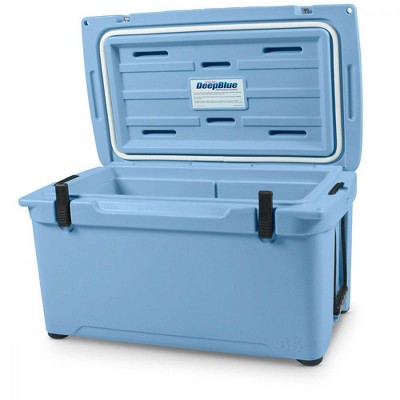Engel Coolers 58 Quart 70 Can High Performance Roto Molded Ice Cooler, Blue