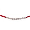 INSPIRE CHIC Womens Wedding Dress Sash Belt with Ribbon Rhinestone Multicolored Bridal Belt - 2 of 4