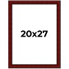 PosterPalooza | Weathered Red Picture Frame - UV Acrylic, Foam Board Backing, Hanging Hardware - 2 of 4