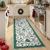 Christmas Area Rugs for Living Room Xmas Tree Snowman Festive Decor Rug Washable Area Rug Soft Low Pile Non-Slip Rug - 3 of 4