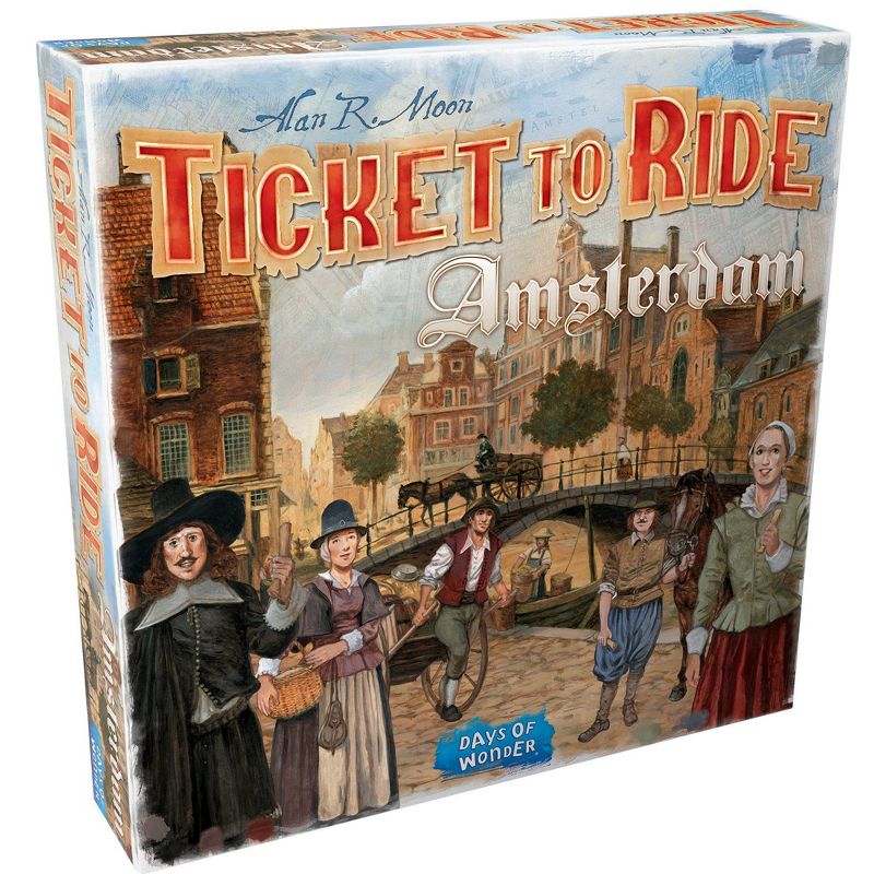 Ticket To Ride Amsterdam Game, 1 of 7