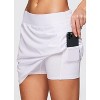 RBX Active Women's Clean Waist Quick Drying Travel/Active Skirt with Built-In Shorts and Pockets - 2 of 4