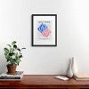Deny Designs Ayeyokp Blue Pink Leaves Matisse Art Print - 2 of 4