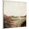 30"x30" Ethereal Field by Michael Marcon Framed Canvas Wall Art Print White - Amanti Art - 2 of 4