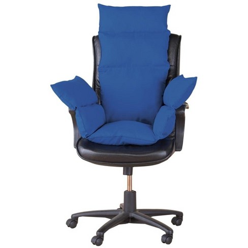Node Gel-enhanced Memory Foam Seat Cushion, Black Velour Ergonomic  Orthopedic Comfort Pad, Ideal Pillow For Office Desk Chair, Wheelchair, Car  & Truck : Target