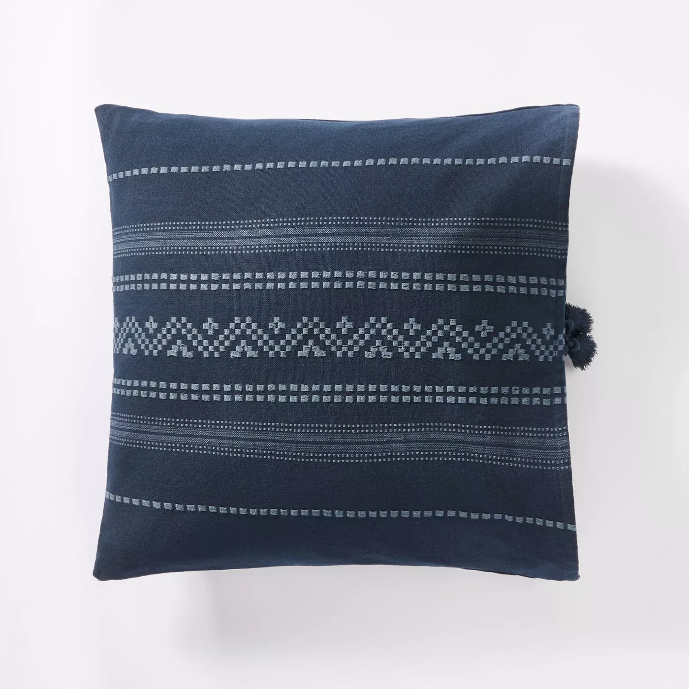 
Square Woven Textured Pillow - Threshold™ - image 1 of 7