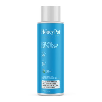 The Honey Pot Company Hydrating Herbal Infused Body Cleanser - Aloe + Shea - 15 fl oz