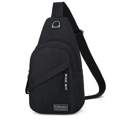MaseiKar Men Women Sling Bag Chest Fanny Packs Cross Body Travel Sports Shoulder Backpack