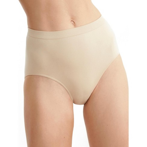 Bali Womens Comfort Revolution Microfiber Seamless Brief Nude at   Women's Clothing store