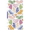 Sticko Vellum Stickers - Pastel Hearts, 15pcs - 2 of 2