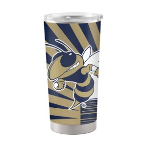 NCAA Georgia Tech Yellow Jackets 20oz Mascot Stainless Steel Tumbler: Portable Drinkware - 1 of 2