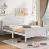 NicBex Queen/Full/Twin Size Wood Platform Bed with Headboard for Adults/Boys/Girls - 2 of 4