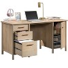 GDFStudio Weston Wood Computer Desk with Storage Drawers - 4 of 4