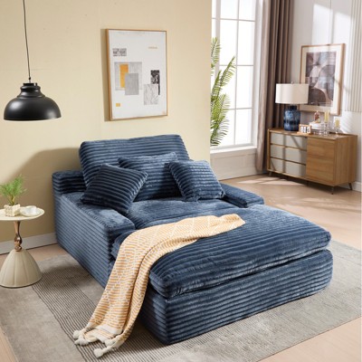 Aukfa Luxury Chenille Sofa With 4 Back Pillows, Versatile Centerpiece for Modern Living & Lasting Comfort for Living Room