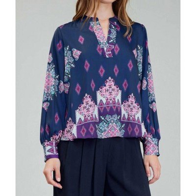 Women's Jasmin Pullover Blouse - current air