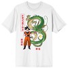 Dragon Ball Z Goku And Shenron Men's Short Sleeve Shirt & Sleep Shorts Set - 2 of 4