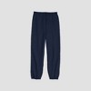 Hanes Kids' Eco Smart Fleece Non-Pocket Sweatpants - Navy Blue S