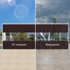 Covers&All Outdoor Clear Panel Curtain, Outdoor Curtains for Patio, Waterproof & Weather Resistant Tarp - 4 of 4