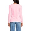 Lands' End Women's Long Sleeve Lightweight Jersey Scoop Neck T-Shirt - 2 of 3