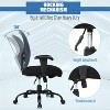 FDW Big and Tall Office Chair with  Adjustable Lumbar Support 400lbs Weight Capacity & Seat Massage Function for Adults - 3 of 4