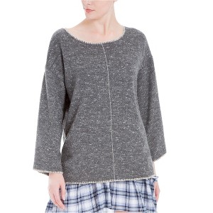 Max Studio London Womens Contrast-Trim Pullover Sweater - 1 of 1