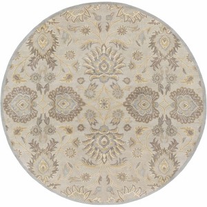 Hauteloom Conesus 1192 Hand Tufted Ivory&Taupe Wool Rug - 1 of 4