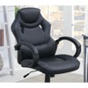 Sapphtopaz Adjustable Office Chair with High Back, Ergonomic Gaming Chair with Armrest and Wheels, Swivel Computer Chair for Office - 3 of 4