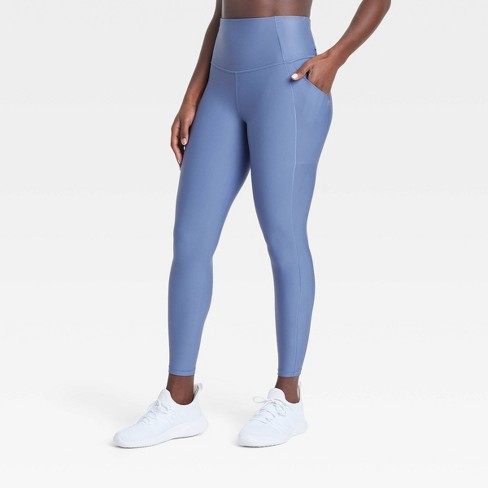 NWT Nike Meridian High Rise Printed Blue shops Leggings Ankle Length Pockets S $70