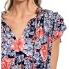Women's DRAWSTRING FLORAL TOP - ee:some - 2 of 4