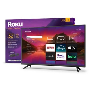 Roku 32" Select Series 720p HD Smart Roku TV with Roku TV Remote - 1 of 4