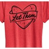 Women's - Instant Message - Let Them Short Sleeve Graphic T-Shirt - 2 of 4
