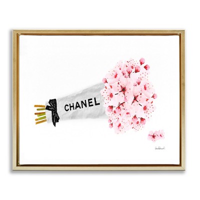Stupell Industries Fashion Wrapped Cherry Blossoms, 21" x 17"