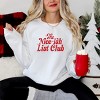 The Nice-ish List Club Distressed -  Women's Graphic Sweatshirt - 2 of 4